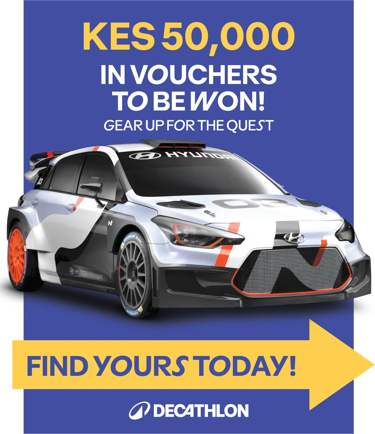 KES 50,000 vouchers campaign creative