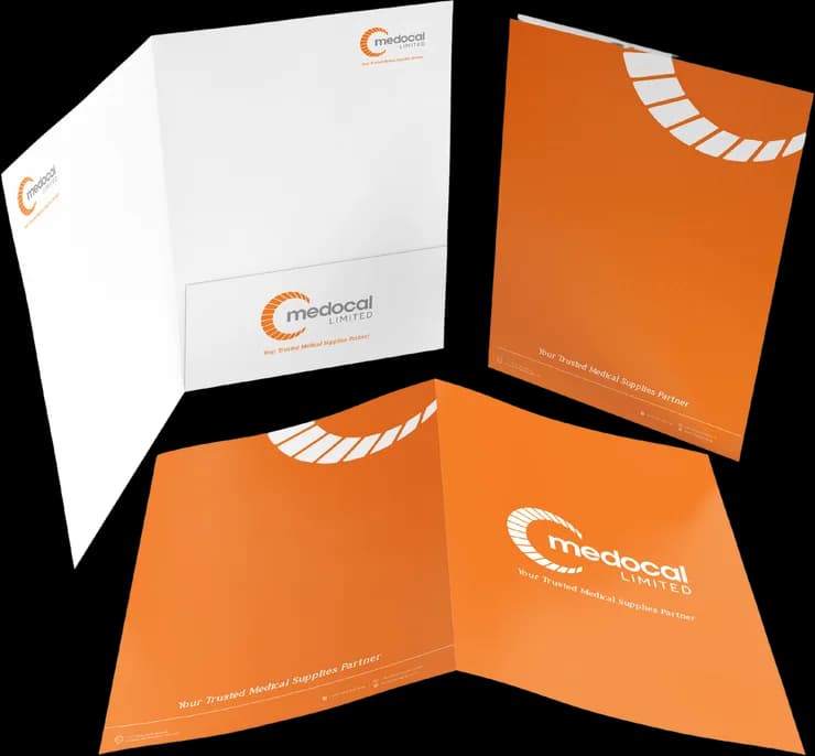 Medocal presentation folders
