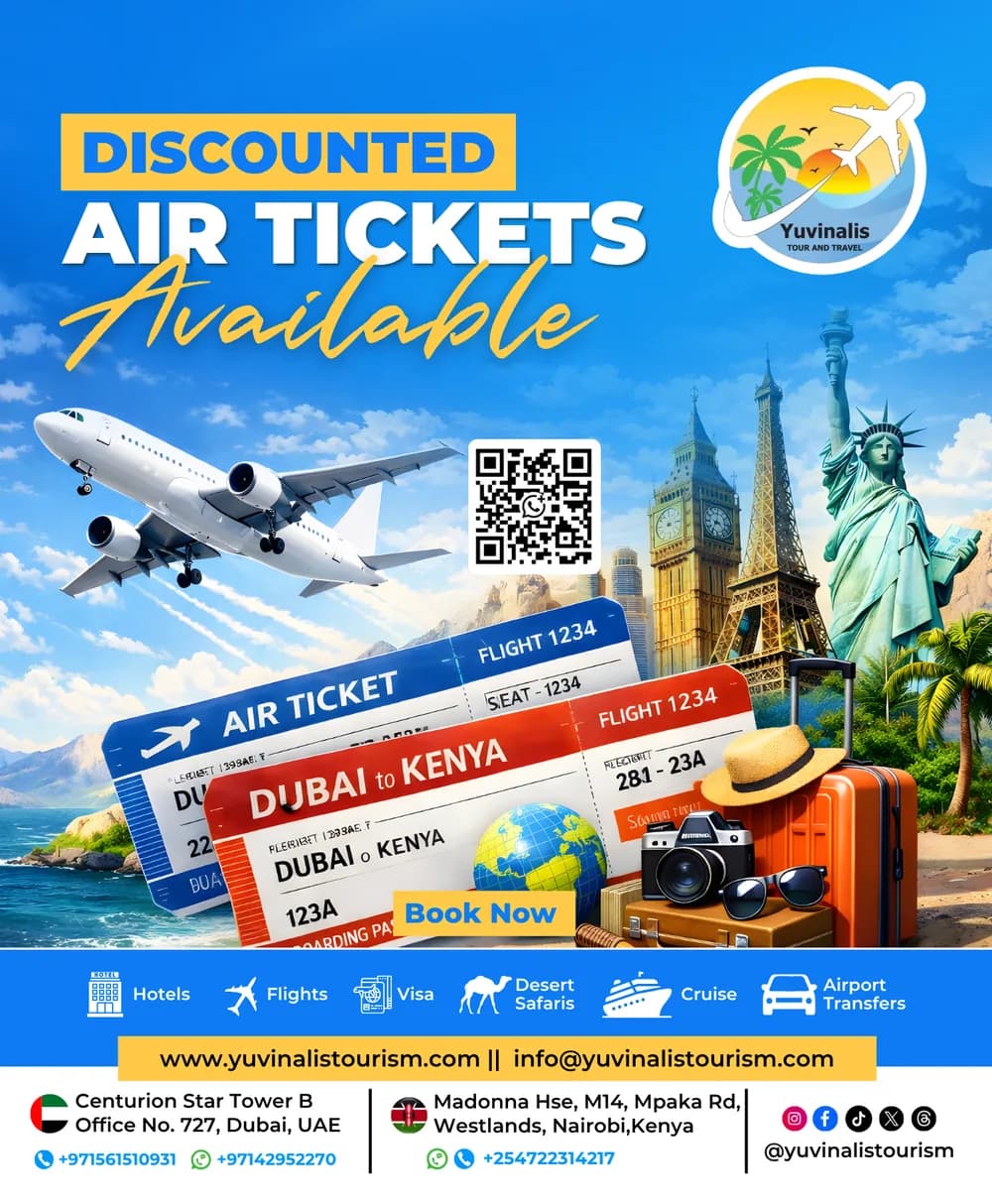 Discounted air tickets