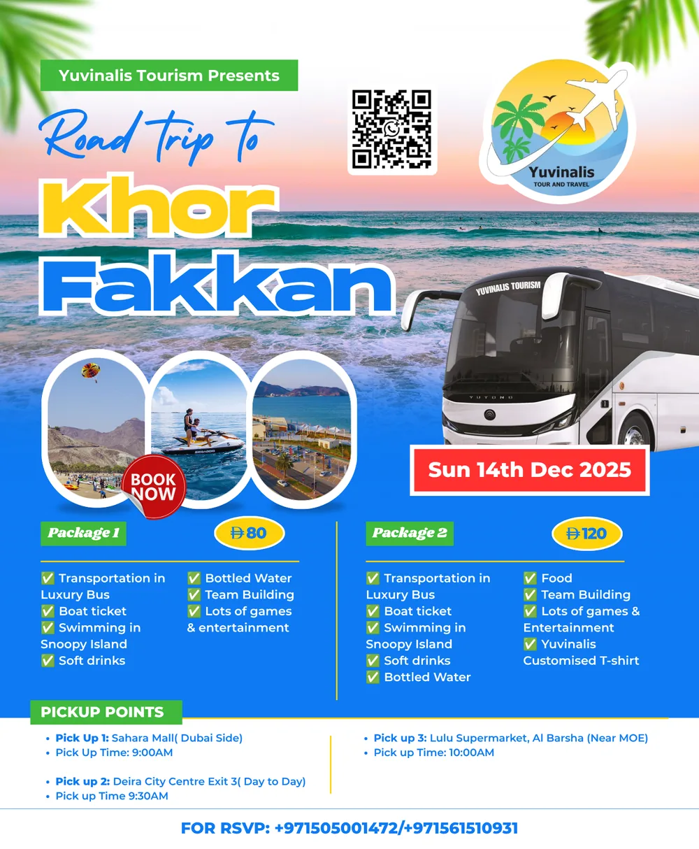 Road trip to Khor Fakkan