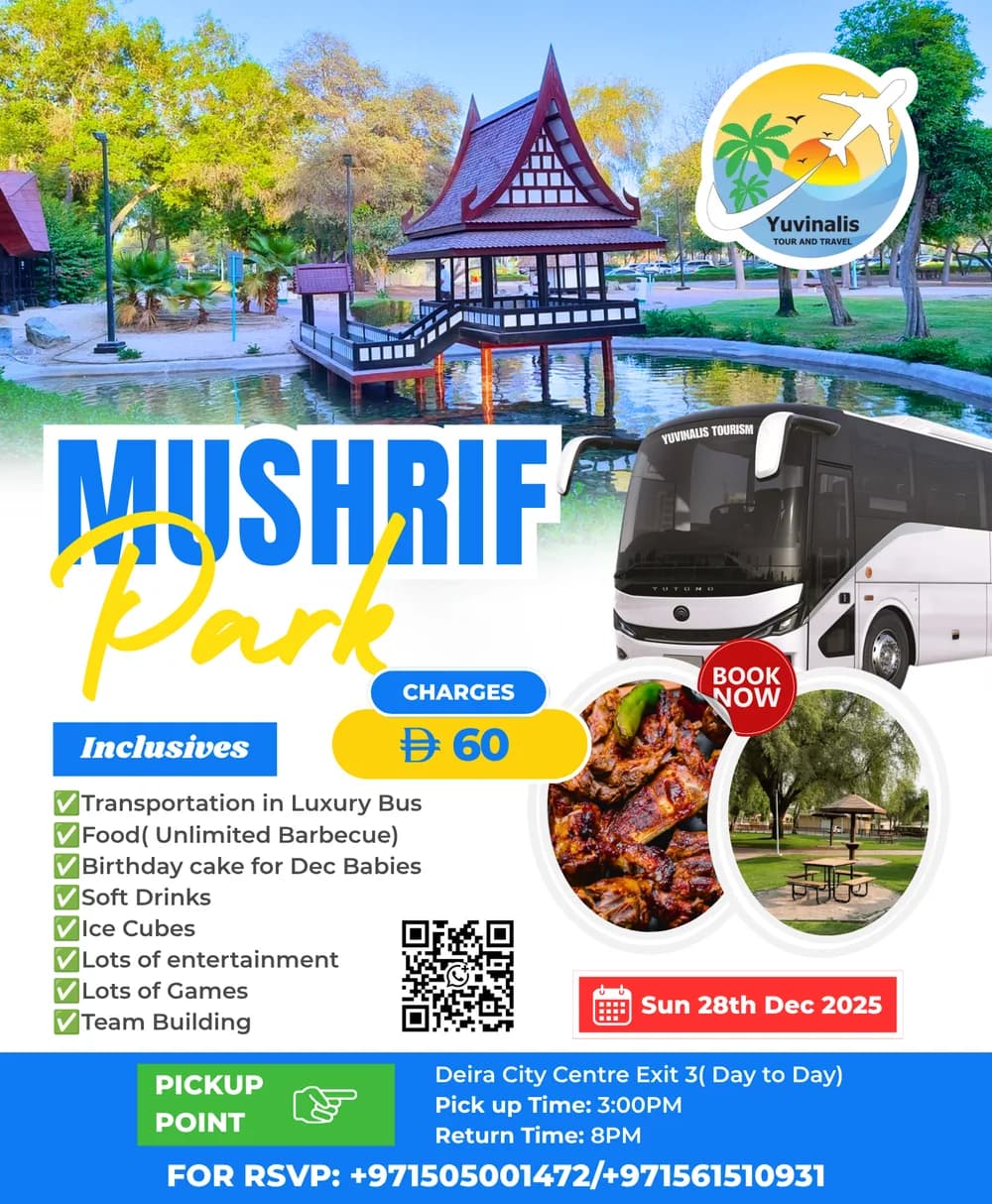 Mushrif Park outing